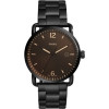 Horlogeband Fossil FS5277 Roestvrij staal (RVS) Zwart 22mm